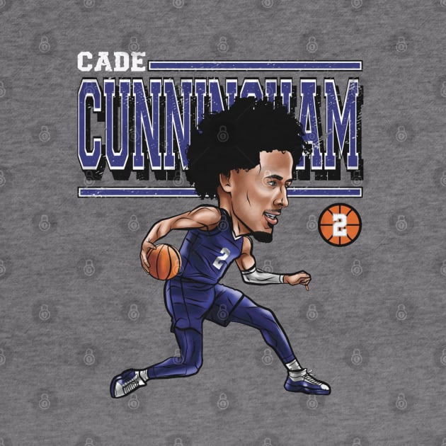 Cade Cunningham Detroit Cartoon by Buya_Hamkac